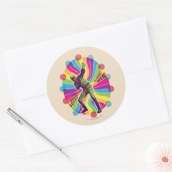 The_Suicide_Squad___Polka-Dot_Man_Psychedelic_Classic_Round_Sticker_3 The Suicide Squad Polka Dot Man Psychedelic Classic Round Sticker