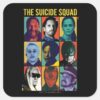 The_Suicide_Squad___Retro_Grid_With_Amanda_Waller_Square_Sticker_1 The Suicide Squad Retro Grid With Amanda Waller Square Sticker