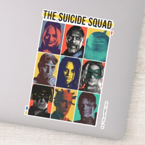 The_Suicide_Squad___Retro_Grid_With_Harley_Quinn_Sticker_9 The Suicide Squad Retro Grid With Harley Quinn Sticker