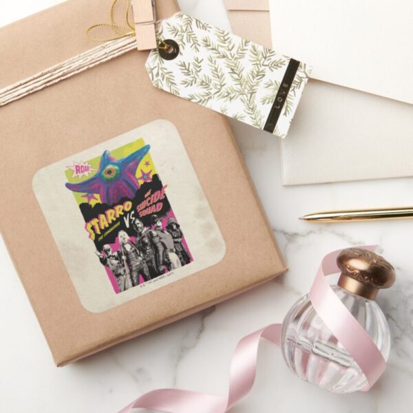 The_Suicide_Squad___Starro_Vs_The_Suicide_Squad_Square_Sticker_5 The Suicide Squad Starro Vs The Suicide Squad Square Sticker