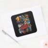 The Suicide Squad Stylized Avatars Square Sticker