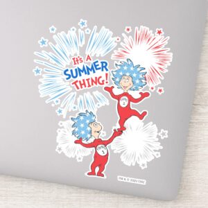 Thing One Thing Two Its A Summer Thing Sticker