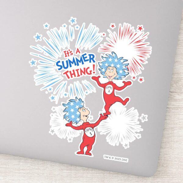 Thing_One_Thing_Two_It's_A_Summer_Thing_Sticker_1 Thing One Thing Two Its A Summer Thing Sticker
