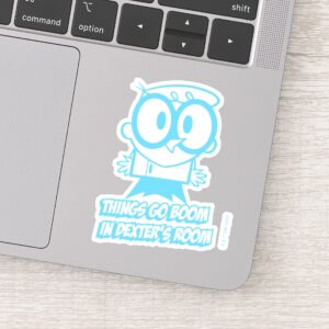 Things_Go_Boom_In_Dexter's_Room_Sticker_14 Things Go Boom In Dexters Room Sticker