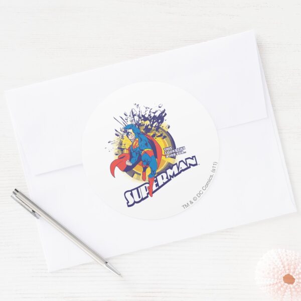 This_Looks_Like_a_Job_For..._Classic_Round_Sticker_3 This Looks Like A Job For. Classic Round Sticker