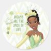 Tiana_-_Dreams_Are_The_Spice_Of_Life_Classic_Round_Sticker_1 Tiana Dreams Are The Spice Of Life Classic Round Sticker