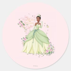 Tiana Fairy Tale Dreams Classic Round Sticker
