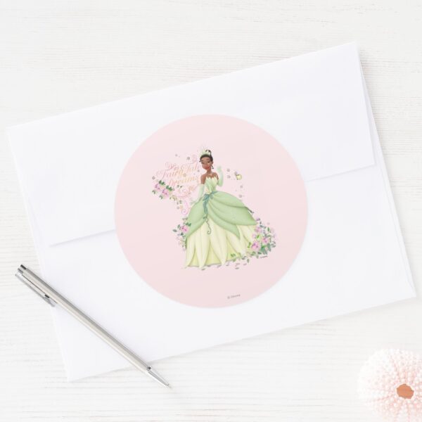 Tiana_-_Fairy_Tale_Dreams_Classic_Round_Sticker_3 Tiana Fairy Tale Dreams Classic Round Sticker