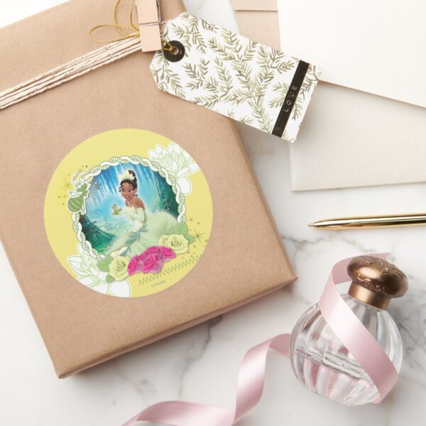 Tiana_-_I_am_a_Princess_Classic_Round_Sticker_5 Tiana I Am A Princess Classic Round Sticker