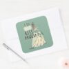 Tiana__I_Do_Not_Kiss_Frogs__Square_Sticker_3 Tiana I Do Not Kiss Frogs Square Sticker