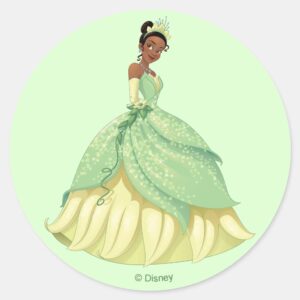 Tiana Fearless Classic Round Sticker