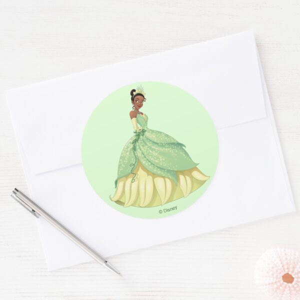 Tiana___Fearless_Classic_Round_Sticker_3 Tiana Fearless Classic Round Sticker