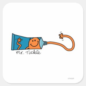 Tickle_Toothpaste_Square_Sticker_1 Tickle Toothpaste Square Sticker