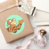 Tigger 10 Classic Round Sticker