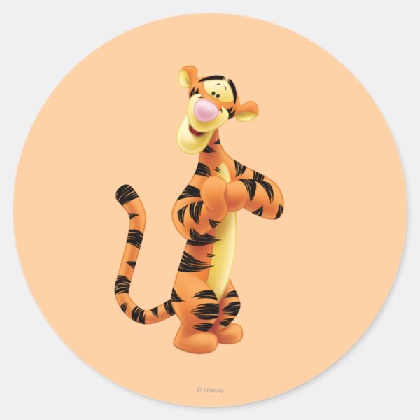 Tigger 1 Classic Round Sticker