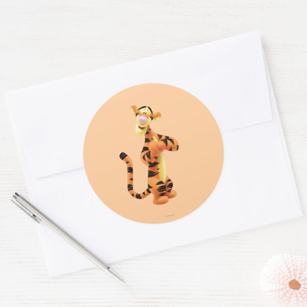 Tigger 1 Classic Round Sticker