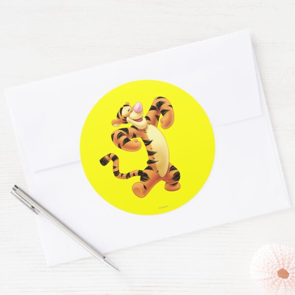 Tigger 2 Classic Round Sticker