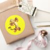 Tigger 2 Classic Round Sticker