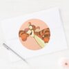 Tigger 3 Classic Round Sticker