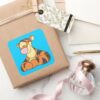 Tigger_5_square_sticker_5 Tigger 5 Square Sticker
