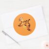 Tigger 6 Classic Round Sticker