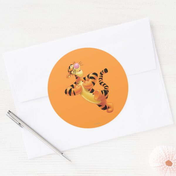 Tigger 6 Classic Round Sticker