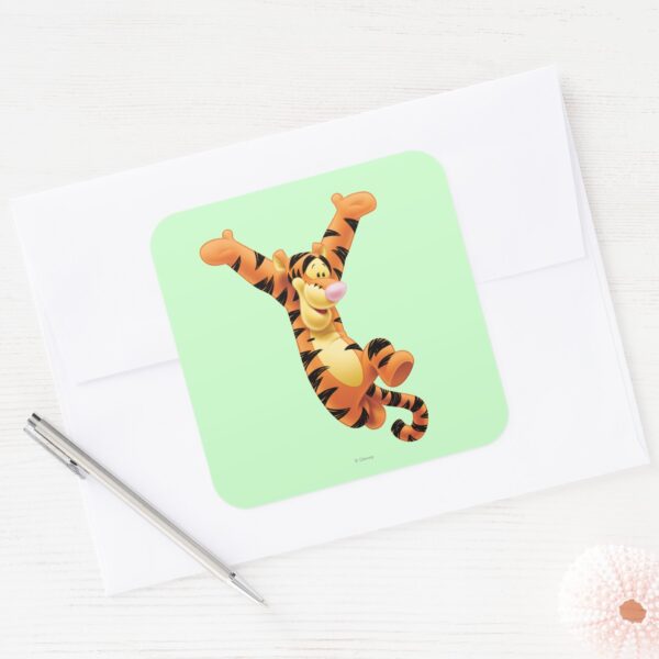 Tigger_7_square_sticker_3 Tigger 7 Square Sticker