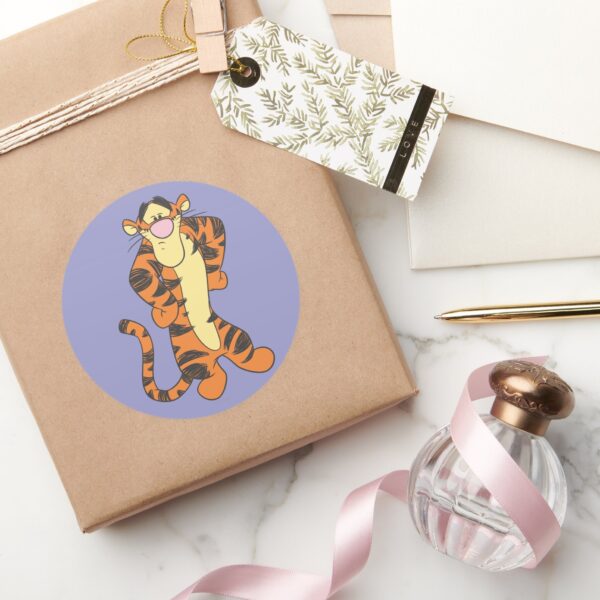 Tigger 9 Classic Round Sticker