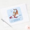 Tigger_Winter_Cheer_Square_Sticker_3 Tigger Winter Cheer Square Sticker
