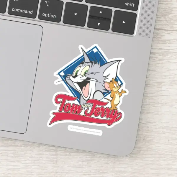 Tom_And_Jerry___Tom_And_Jerry_On_Baseball_Diamond_Sticker_14 Tom And Jerry Tom And Jerry On Baseball Diamond Sticker