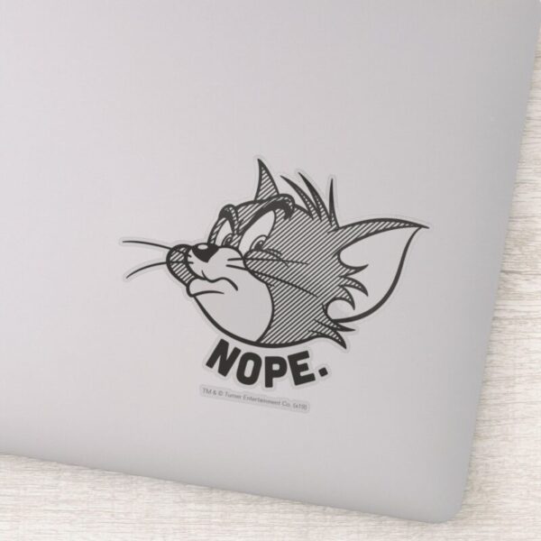Tom And Jerry Tom Says Nope Sticker
