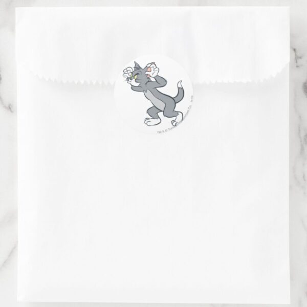 Tom_Ready_Classic_Round_Sticker_4 Tom Ready Classic Round Sticker