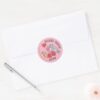 Tom Jerry Inflate Valentine Heart Balloons Classic Round Sticker
