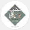 Tom Jerry Its Time For Adventure Classic Round Sticker