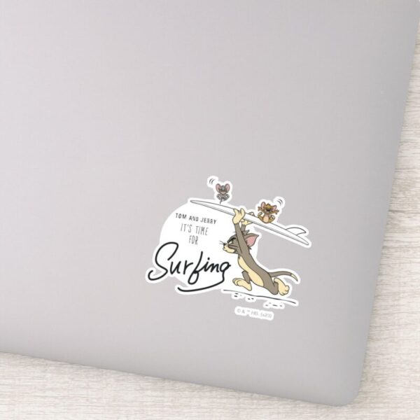Tom_&_Jerry__It's_Time_For_Surfing__Sticker_13 Tom Jerry Its Time For Surfing Sticker