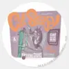 Tom And Jerry Cat Snap Classic Round Sticker