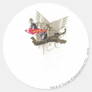 Tom_and_Jerry_Custome_Wheels_Classic_Round_Sticker_1 Tom And Jerry Custome Wheels Classic Round Sticker