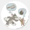 Tom_and_Jerry_Evil_Thoughts_Classic_Round_Sticker_1 Tom And Jerry Evil Thoughts Classic Round Sticker