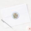 Tom And Jerry Holiday Cheer Classic Round Sticker