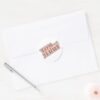 Tom And Jerry Logo Classic Round Sticker
