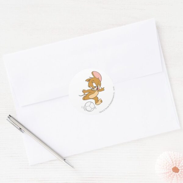 Tom_and_Jerry_Soccer_(Football)_2_Classic_Round_Sticker_3 Tom And Jerry Soccer Football 2 Classic Round Sticker