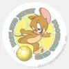 Tom And Jerry Soccer Football 4 Classic Round Sticker