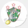 Tom_and_Jerry_Soccer_(Football)_9_Classic_Round_Sticker_1 Tom And Jerry Soccer Football 9 Classic Round Sticker