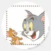 Tom And Jerry Stamp Classic Round Sticker