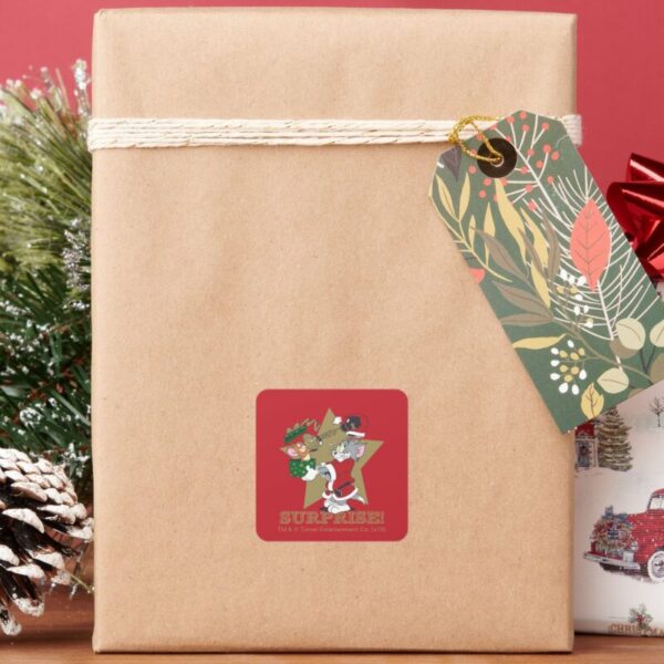 Tom_and_Jerry_Surprise_Gift_Square_Sticker_6 Tom And Jerry Surprise Gift Square Sticker