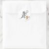 Tom And Jerry Tennis Stars 1 Classic Round Sticker