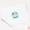 Tom And Jerry Tennis Stars 3 Classic Round Sticker