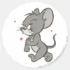 Tom And Jerry Tough Mouse 1 Classic Round Sticker 1