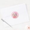 Tom And Jerry Ho Ho Ho Santa Gift Delivery Classic Round Sticker