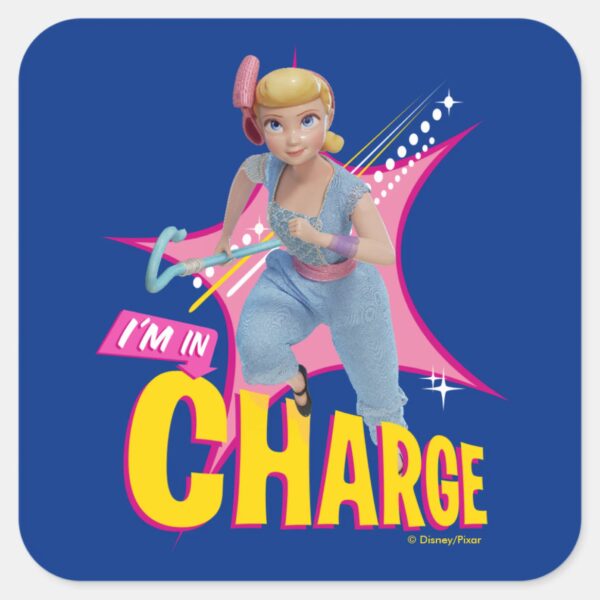 Toy_Story_4___Bo_Peep__I'm_In_Charge__Square_Sticker_1 Toy Story 4 Bo Peep Im In Charge Square Sticker